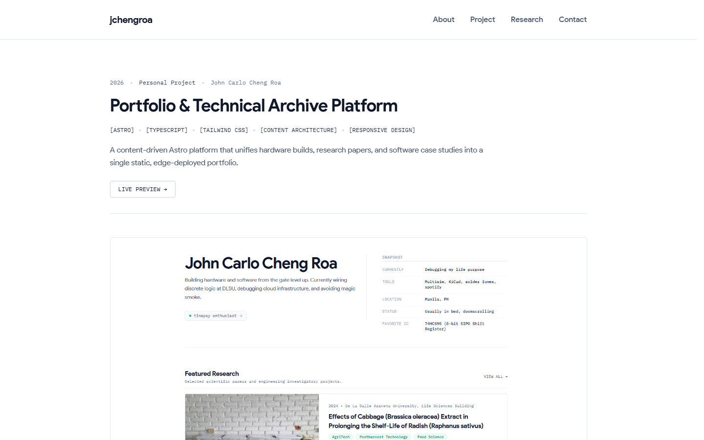 Software Case Study